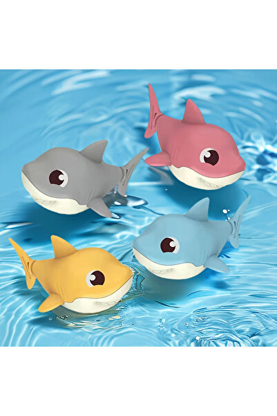 Choice لون عشوائي 1 قطعة صيف حار جديد الكرتون القرش الطفل لعبة المياه مع سلسل...