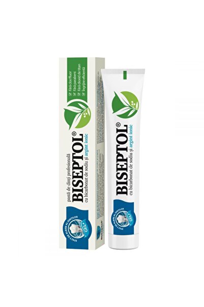 Dacia Plant Toothpaste with Ionic Silver Biseptol, 75 ml, Dacia Plant