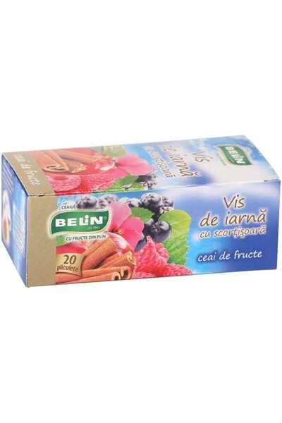 NOVAPLUS Ceai Belin Standard Winter Dream cu scorțișoară, 20 pliculețe, 40g
