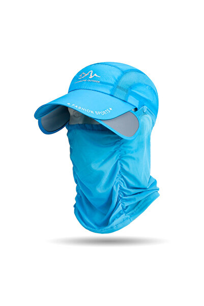 Choice قبعة صيد محمولة 360 درجة، قابلة للفصل والحماية من الشمس أثناء ركوب الد...