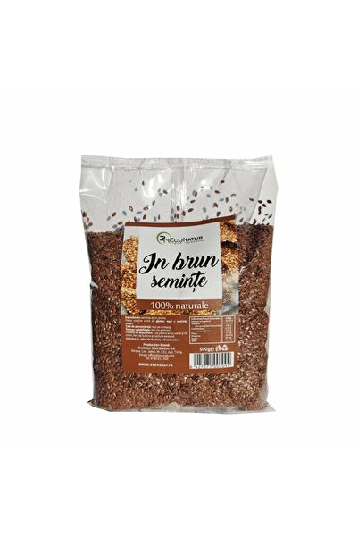 eco natura pet Semințe de in brun 500g EcoNatur
