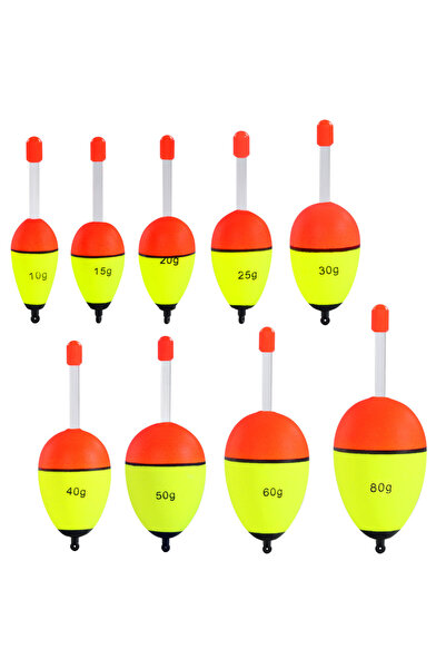 Choice 10 جرام - 80 جرام 9 قطع Sougayilang 5 قطع عوامة صيد ضوء ليلي مع شريط م...
