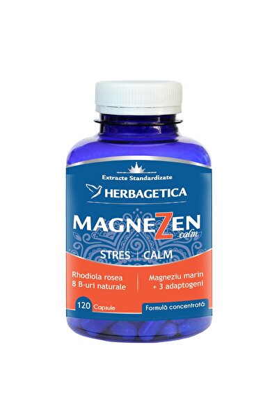 herbagetica Supliment alimentar Magnezen Calm, 120 capsule