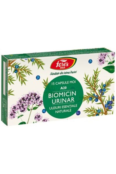 Fares Biomicin Urinary Supplement, 15 Soft Capsules
