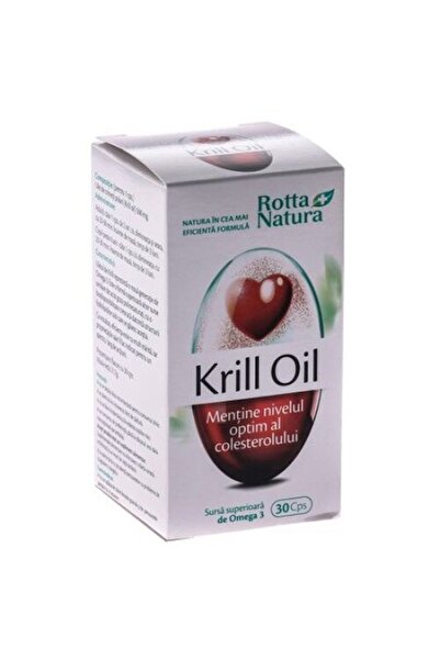 Rotta Natura Ulei de Krill Rotta Natura 30 capsule