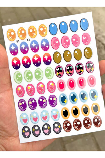 Choice V1orV3 F2 Labubu V1v2v3 ملصقات عيون قابلة للتخصيص 17/38 سم رموش فينيل ...