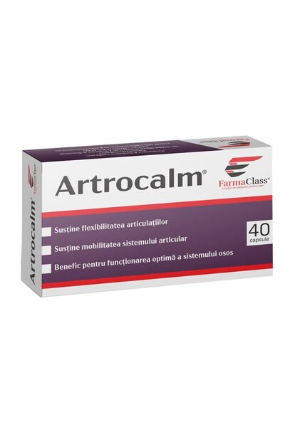 FarmaClass Supliment pentru articulații, Farma Class, Artrocalm, 40 capsule
