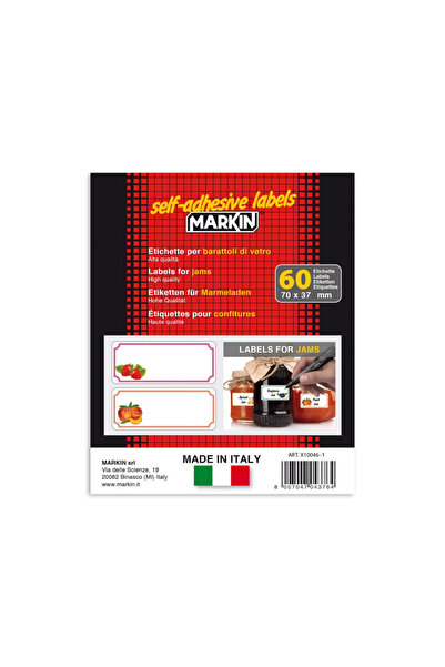 Markin Etichete borcane 70 x 37 mm