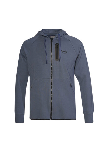 hummel Nova Men's Blue Hooded Jacket