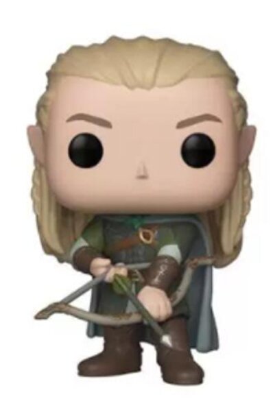 BANDAI لا يوجد صندوق 01 لعبة مجسمات فينيل ليجولاس 628 من لورد رينجز