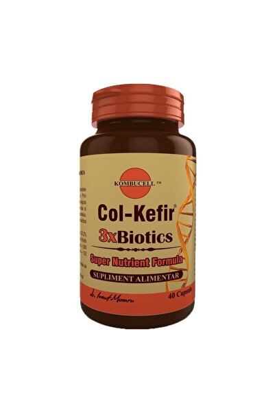 MEDICA Supliment alimentar Col-Kefir 3xBiotics, Pro Natura, 40 capsule