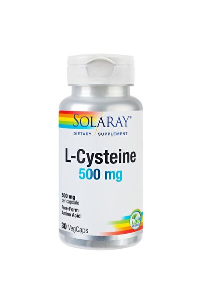 Secom Supliment alimentar L-Cisteină 500mg Solaray, 30 capsule