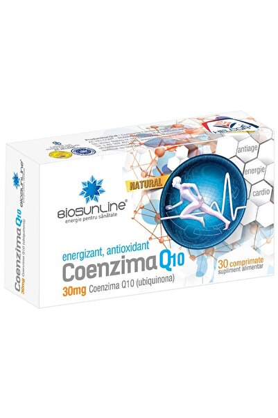 HALCOR Supliment alimentar Coenzima Q 10, BioSunLine, 30 de comprimate