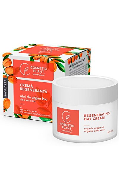 Cosmetic Plant Cremă de zi regenerantă cu ulei de argan și extract de aloe ve...