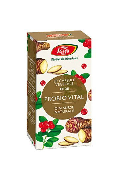 Fares Supliment alimentar Probio Vital, 20 capsule