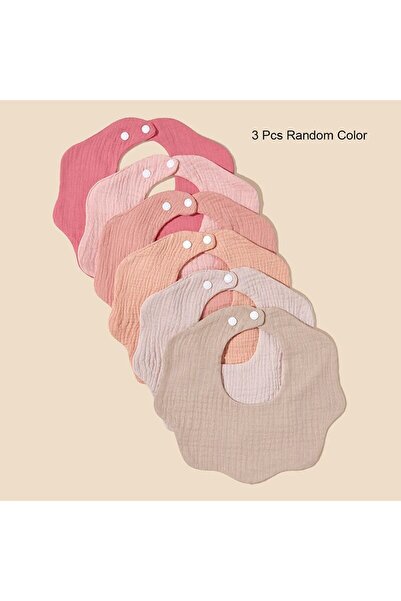 choice2 3pcs 3 Packs (Random Color) Baby Bandana Bibs Boys Girls Newborn Infa...