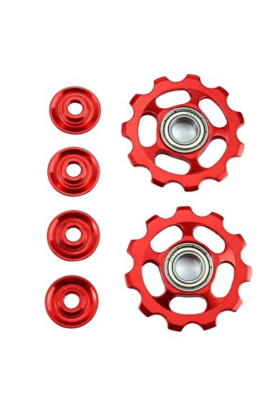 Choice R 2PCS 11T Ultralight Aluminum Alloy Bike Bearing Jockey Wheel Rear De...