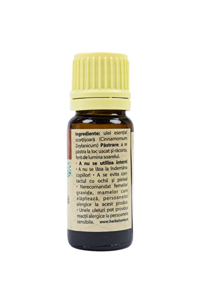 Herbavit 100% Pure Cinnamon Essential Oil (Cinnamomi cassiae aetheroleum) 10 ml