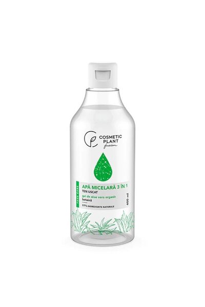 Cosmetic Plant Apă Micelară 3 în 1 cu Gel de Aloe Vera și Betaină Îngrijire F...