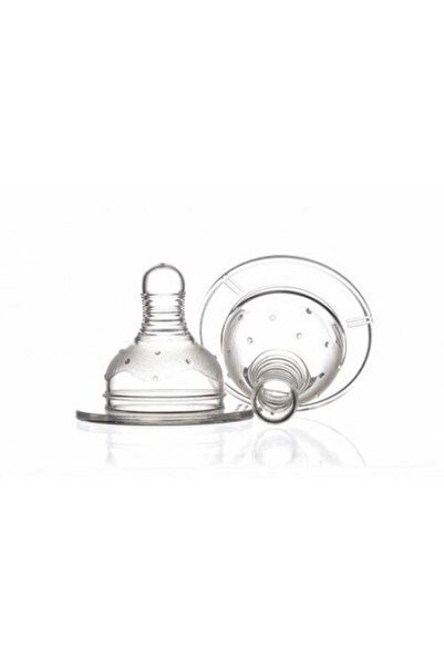 InnovaGoods Set de 2 tetine din silicon cu gât larg Minut Baby 6+