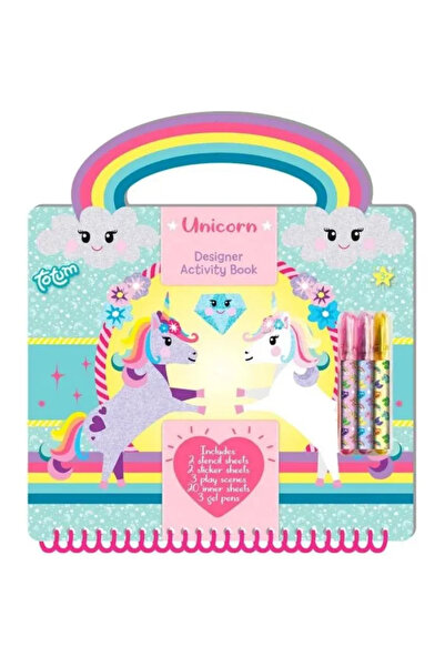 Totum Carte cu activitati - Unicorni