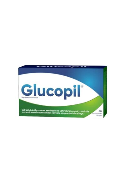 Zdrovit Supliment alimentar Glucopil 60 de comprimate
