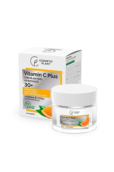 Cosmetic Plant Cremă hidratantă antirid 30+ cu vitamina C plus, plante cosmetice, 50 ml