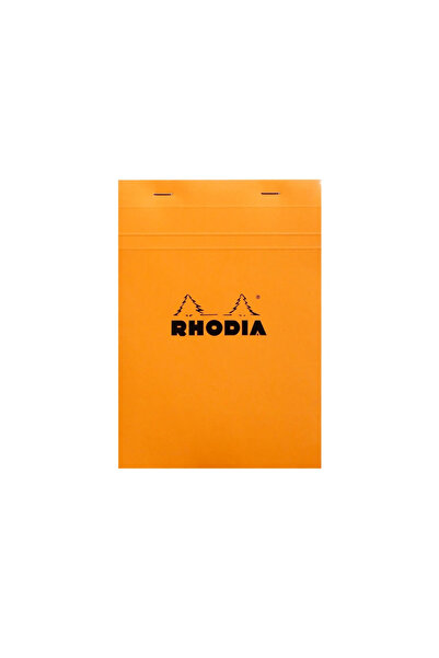 Rhodia Blocnotes A5, capsat, 80 file, N°16, Basic, orange