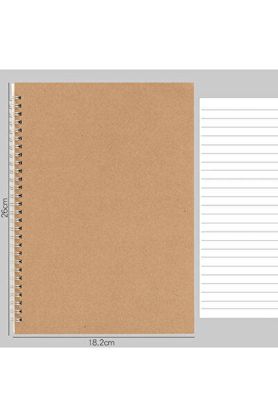 Choice دفتر ملاحظات A4/A5/A6 مُسطّر بخطوط مُنقطّة، ورق شبكي فارغ، دفتر يوميات...