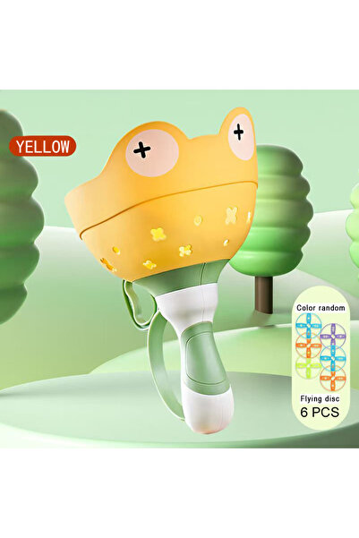 Choice 207Y-3-مُطلق أقراص الصحن الطائر الأصفر، ألعاب طائرة للأطفال، رمي، التق...