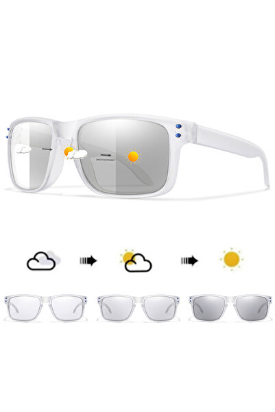 Choice R9 Simple Fashion Photochromic Cycling Sunglasses Men Women Outdoor Sport Mtb Bicycle Eyewear Square