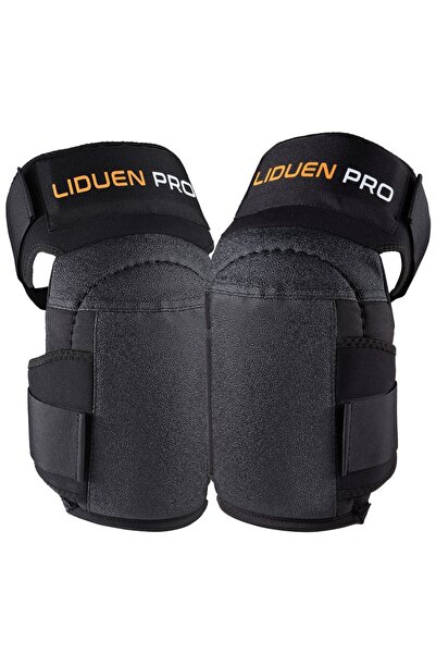 Choice وسادات ركبة للأرضيات باللون الأسود للعمل مع جل عريض للغاية ووسادة إسفن...