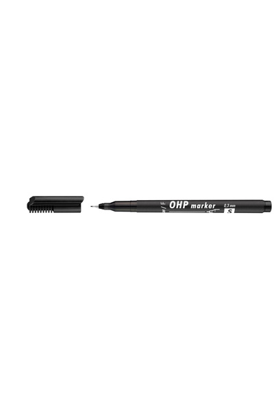 ICO Marker universal OHP S, Negru