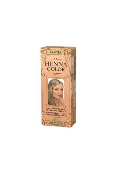 Henna Sonia Tub de henna, Venita, fără amoniac, 75 ml, nuanță blondă