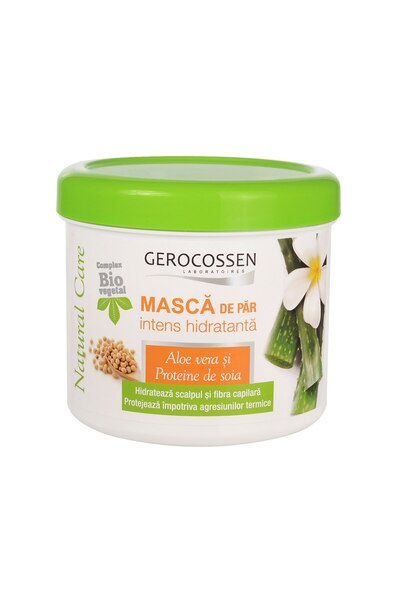 GEROCOSSEN Μάσκα εντατικής ενυδάτωσης με αλόη βέρα και πρωτεΐνη σόγιας, 450 ml