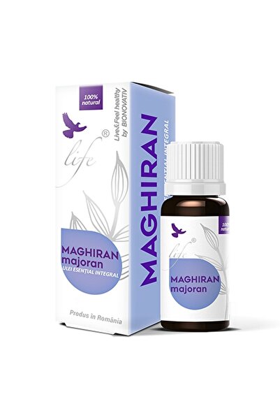 Bionovativ Хранителна добавка, Life Bio, етерично масло от майорана, 10 мл