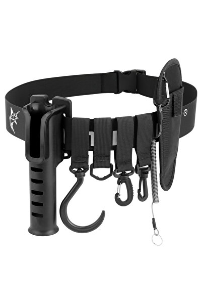 Choice حزام خصر قابل للتعديل من BLACK SAN LIKE لقضيب الصيد للرجال مصنوع من ال...