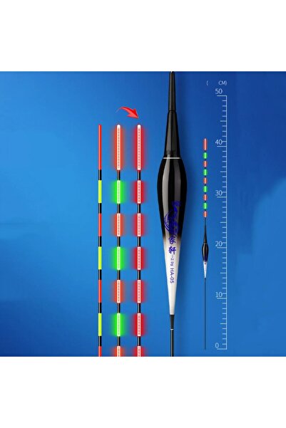 Choice خطاف صيد سمكة مضيئة عائمة سميكة من Eat Lead وزن 2.9 جرام، خطاف صيد إلك...