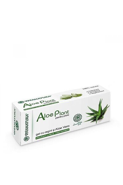 Vivanatura Gel cu argint și aloe vera, 20 ml