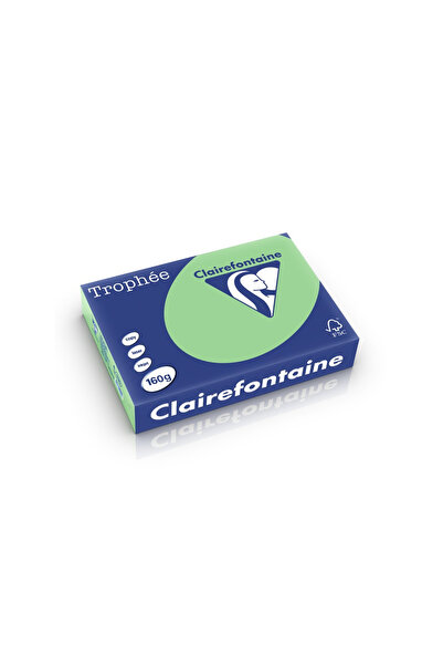 Clairefontaine Carton color Pastel A4, Verde inchis