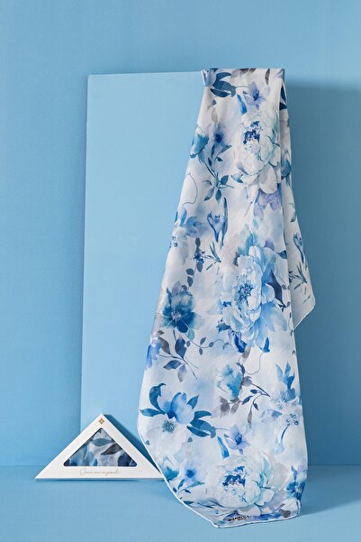 JAWEL Γυναικείο μαλακό κασκόλ Ephedra με φλοράλ σχέδιο