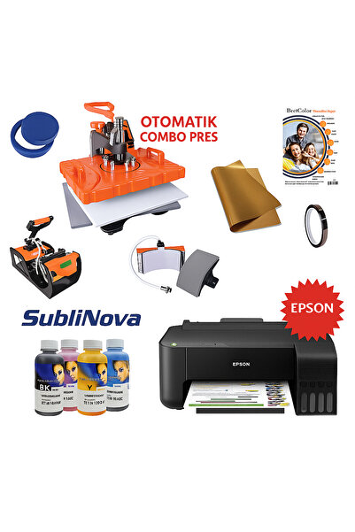 EPSON Süblimasyon Combo Transfer Baskı Seti