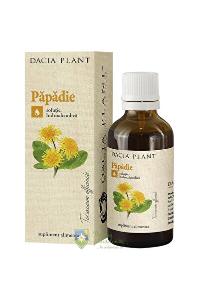 Dacia Plant Tinctură de păpădie 50 ml Dacia Plant