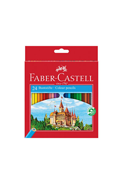 Faber Castell Faber-Castell hexagonal colored pencils 24 colors/set