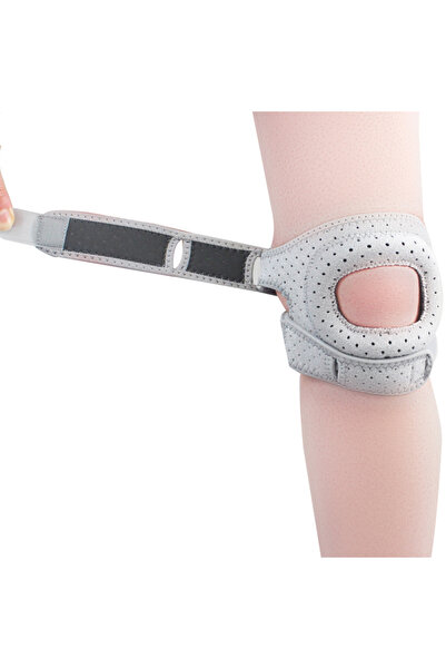 Choice L 1 قطعة - رمادي 1 قطعة دعامة الركبة الرضفة كم ضغط الركبة دعم للنساء و...