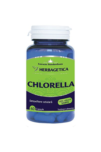 herbagetica Supliment alimentar cu Chlorella de la Herbagetica, 60 capsule