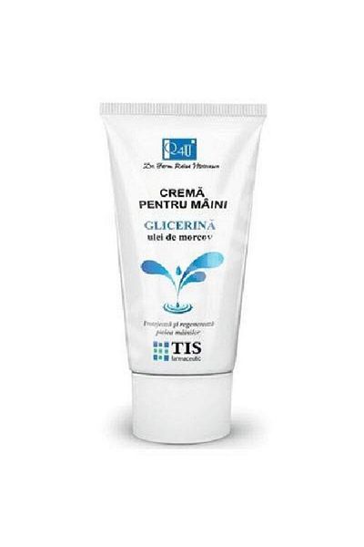 Tis Farmaceutic Hand Cream with Glycerin & Carrot Oil 100ml Tis