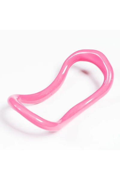 Choice pink Yoga Circle Pilates Stretch Ring Home Women Fitness Equipment Fascia Massage Body Workout Exerc