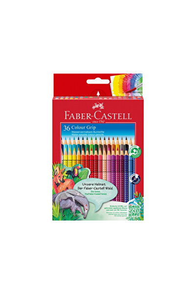 Faber Castell Faber-Castell triangular grip 2001 colored pencils 36 colors/set