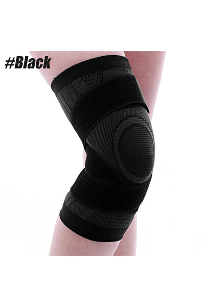 Choice شريط ضغط أسود مقاس XL قطعة واحدة، وسادات ركبة للياقة البدنية، والجري، ...